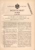 Original Patentschrift - A. Smulders In Rotterdam , 1900 , Entleeren Von Baggerprahmen , Schlamm , Bagger !!! - Altri & Non Classificati