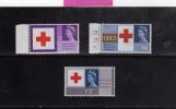 GREAT BRITAIN - GRAN BRETAGNA 1963 RED CROSS (Phosphorescent) - CROCE ROSSA MNH - Unused Stamps