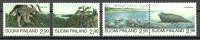 Finland 1995 ( Joint Issue, Finland / Russia - Endangered Species ) - Complete Set - MNH (**) - Joint Issues