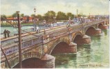 Manila Philippines,  Stone Bridge, Puente De Espana Puente De Piedra, C1900s/10s Vintage Tucks Postcard - Filippijnen