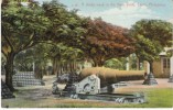 Cavite Philippines,  Large Old Gun Artillery Navy Yard, C1900s/10s Vintage Postcard - Filippine