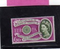 GREAT BRITAIN GRAN BRETAGNA 1960 EUROPA CEPT SIX PENCE 6p MNH - Unused Stamps