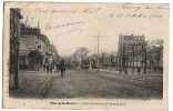 CPA 92 BOURG LA REINE - Place Condorcet Et Grande Rue - Bourg La Reine