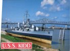 (678) Military US Ship Memorial - USS Kidd - War Memorials