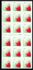 Canada MNH Scott #1699a ATM Sheetlet Of 16 46c Stylized Maple Leaf - Feuilles Complètes Et Multiples