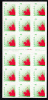 Canada MNH Scott #1699a ATM Sheetlet Of 16 46c Stylized Maple Leaf - Fogli Completi