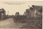 Pas De Calais (62), Bapaume Après La Guerre 1914-1918, Rue De Péronne, After The War, Peronne Street, N'a Pas Circulé - Bapaume