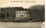 CPA 69 BRIGNAIS CHATEAU DE LA ROCHE 1928 - Brignais