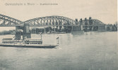 G G  550/ C P A ALLEMAGNE   - GERMERSHEIM A RHEIN - ELSENBABNBRUCKE - Germersheim