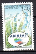 ANDORRE FRANCAIS - 1993:Stations De Sky Andorranes "vue D' Arinsal"  (N°426**) - Unused Stamps