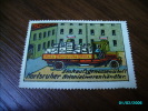 GERMANY  KARLSRUHE KOLONIALWARENHÄNDLER KOLA ,  AUTOMOBILE  TRUCK , LABEL  STAMP  VIGNETTE  Viñeta  CINDERELLA - LKW