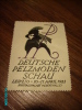 GERMANY  1923 DEUTSCHE PELZMODEN SCHAU  LEIPZIG   , LABEL  STAMP  VIGNETTE  Viñeta  CINDERELLA - Sonstige & Ohne Zuordnung