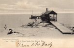 New London Pier At Ocean Beach 1900 Postcard - Otros & Sin Clasificación
