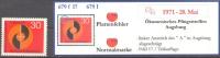 1971 Ökumenisches Pfingsttreffen Plattenfehler I Mi 679I / Sc 1071 / YT 543 Postfrisch/neuf/MNH - Varietà E Curiosità