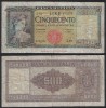 Italy P 80 A - 500 Lire 20.3.1947 - Fine - Sonstige & Ohne Zuordnung