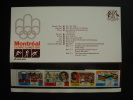 UGANDA 1976 OLYMPIC GAMES MONTREAL Issue FULL SET FOUR Stamps MNH With PRESENTATION CARD. - Oeganda (1962-...)