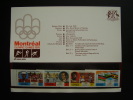 UGANDA 1976 OLYMPIC GAMES MONTREAL Issue FULL SET FOUR Stamps MNH With PRESENTATION CARD. - Uganda (1962-...)