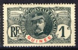 Guinée (AOF) 1906, General Louis Faidherbe *, MLH - Autres & Non Classés