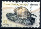 Cocos Islands 2007 Shells $1 Partridge Tun Used - Cocos (Keeling) Islands