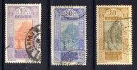 Guinée (AOF) 1922 - 1924, Lot Of 3 Stamps (o), Used - Other & Unclassified