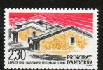 ANDORRE  2,20f Jaune Rouge Noir 1990 N°395 - Used Stamps