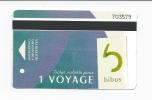 49 T - TICKET BUS Et TRAMWAY - BREST BIBUS - Europe