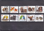 REEKS GEZELDSCHAPSDIEREN(niet Op Fragment) BETES - Used Stamps