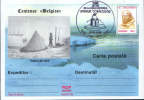 Romania-Antarctica,Belgica Expedition Centennial,explorer H.Johansen-P.card-with A Special Cancellation - Antarctische Expedities