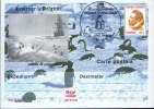 Romania-Antarctica,Belgica Expedition Centennial,explorer H.Somers-P.card-with A Special Cancellation - Spedizioni Antartiche