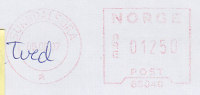 Norway TMS Cancel 85040 SUNNDALSØRA 2007 Cover Brief To Denmark (2 Scans) - Storia Postale