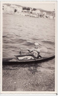 Carte Photo D'un Sportif En AVIRON - CANOE KAYAK - SPORT - PHOTO - - Remo