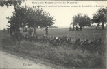 PICARDIE - 60 - OISE -  Manoeuvres 1910- GRANDVILLIERS - BEAUVAIS - Infanteire Soutient Artillerie - Grandvilliers