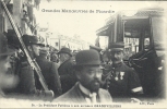 PICARDIE - 60 - OISE -  Manoeuvres 1910- GRANDVILLERS - Arrivée Président Fallières 1910 - Grandvilliers