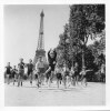 Carte DOUBLE 2 Volets Photo Robert DOISNEAU / RAPHO Les Jardins Du Champs De Mars (enfants) (Selection Reader´s Digest) - Fotografia