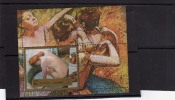 FUJEIRA 1973 Nude Painting By Degas SOUVENIR SHEET - DIPINTO FOGLIETTO USED - Fujeira