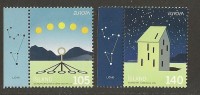 ISLAND / ICELAND /ISLANDIA / ISLANDE- EUROPA 2009 - TEMA "ASTRONOMIA" - SET Of 2 STAMPS PERFORATED - 2009