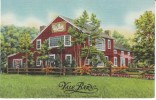 Canaan CT Connecticut, Yale Barn Restaurant On Norfolk Road, Roadside Dining, C1930s/40s Vintage Linen Postcard - Altri & Non Classificati