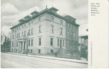 Bridgeport CT Connecticut, Post Office And Charity Building, Architecture, C1900s Vintage Postcard - Bridgeport