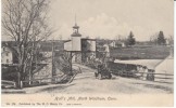 North Windham CT Connecticut, Hall's Mill, Old Auto, C1900s Vintage Postcard - Otros & Sin Clasificación