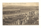 Cp, Belgique, Yvoir-sur-Meuse, La Meuse, Vue Des Rochers De Champale, Voyagée 1934 - Yvoir