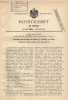 Original Patentschrift - F. Mc Intyre In South Mc Alester , USA , 1905 , Anzeige Für Ablauf Von Uhren , Uhr , Clock !!! - Other & Unclassified
