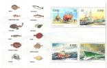 Ireland, Year 1991, Sheet Of 4 Stamps (774D Included), Irish Fishing Fleet, MNH** - Unused Stamps