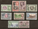 BRITISH HONDURAS 1938 SET TO 50c SG 150/158 LIGHTLY MOUNTED MINT Cat £74+ - Brits-Honduras (...-1970)