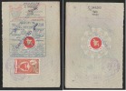 BAHRAIN  5  DINAR  REVENUE ON PASSPORT LEAF # 39728 F - Bahrain (1965-...)