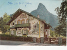 BR13859 Rotkappchenhaus Mit Kofel Oberammergau    2 Scans - Oberammergau