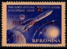 1959 First Cosmic Rocket Luna - Surcharged,Romania, Mi.1794,MNH - Neufs