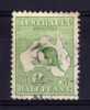 Australia - 1913 - ½d Kangaroo - Used - Usados