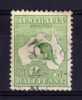 Australia - 1913 - ½d Kangaroo - Used - Used Stamps