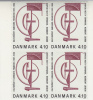 LOT 6 DANNEMARK N° 931 BLOC DE 4 ** - Unused Stamps