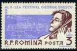 1961 2 Nd George Enescu Festival,Romania, Mi.1993,MNH - Unused Stamps